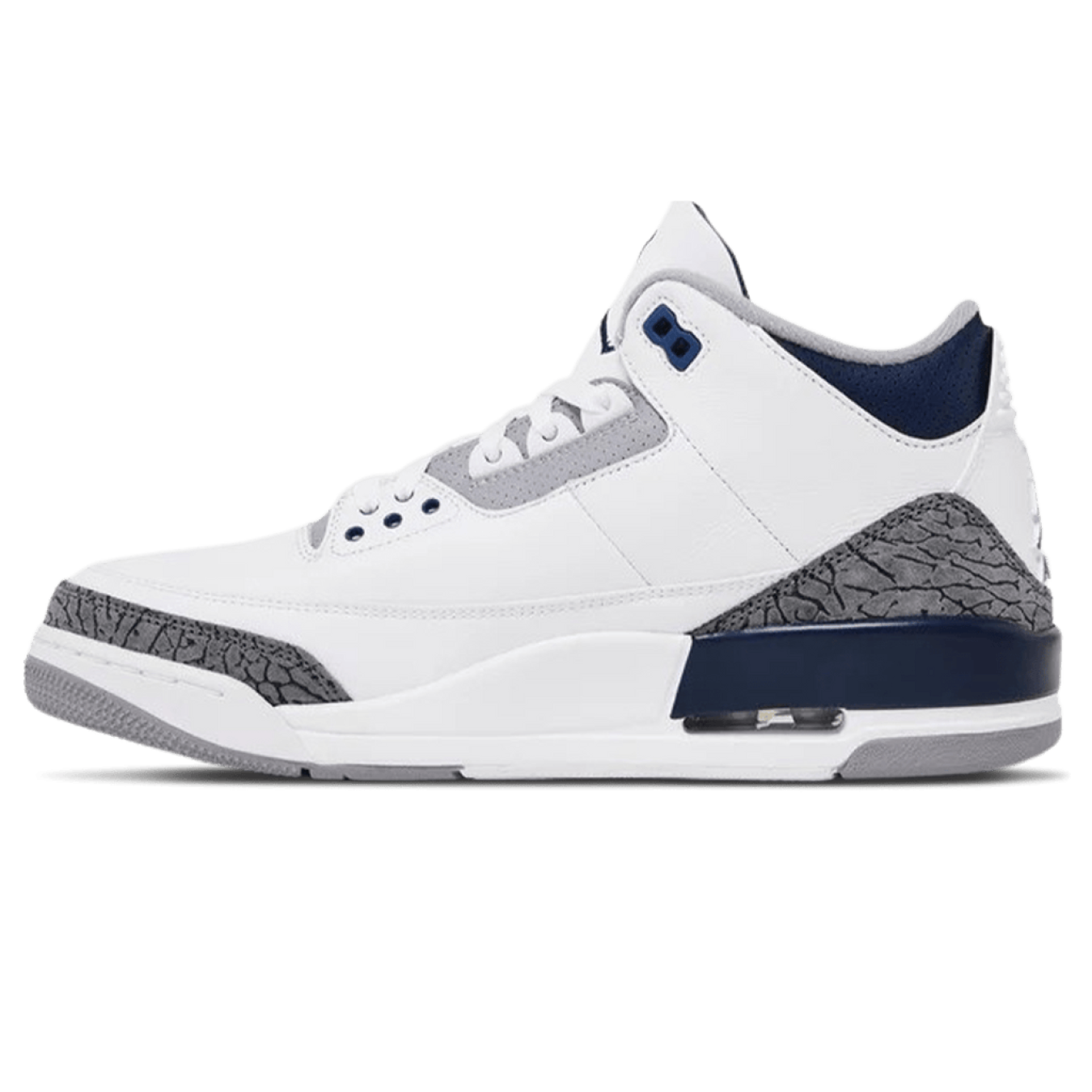 Air Jordan 3 Retro 'Midnight Navy' - Streetwear Fashion - thesclo.com