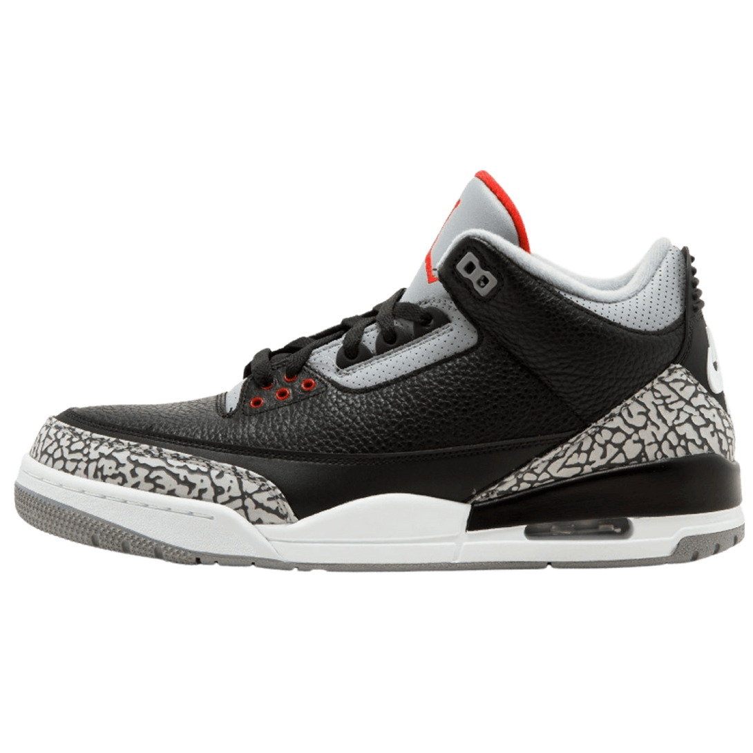 Air Jordan 3 Retro OG 'Black Cement' - Streetwear Fashion - thesclo.com