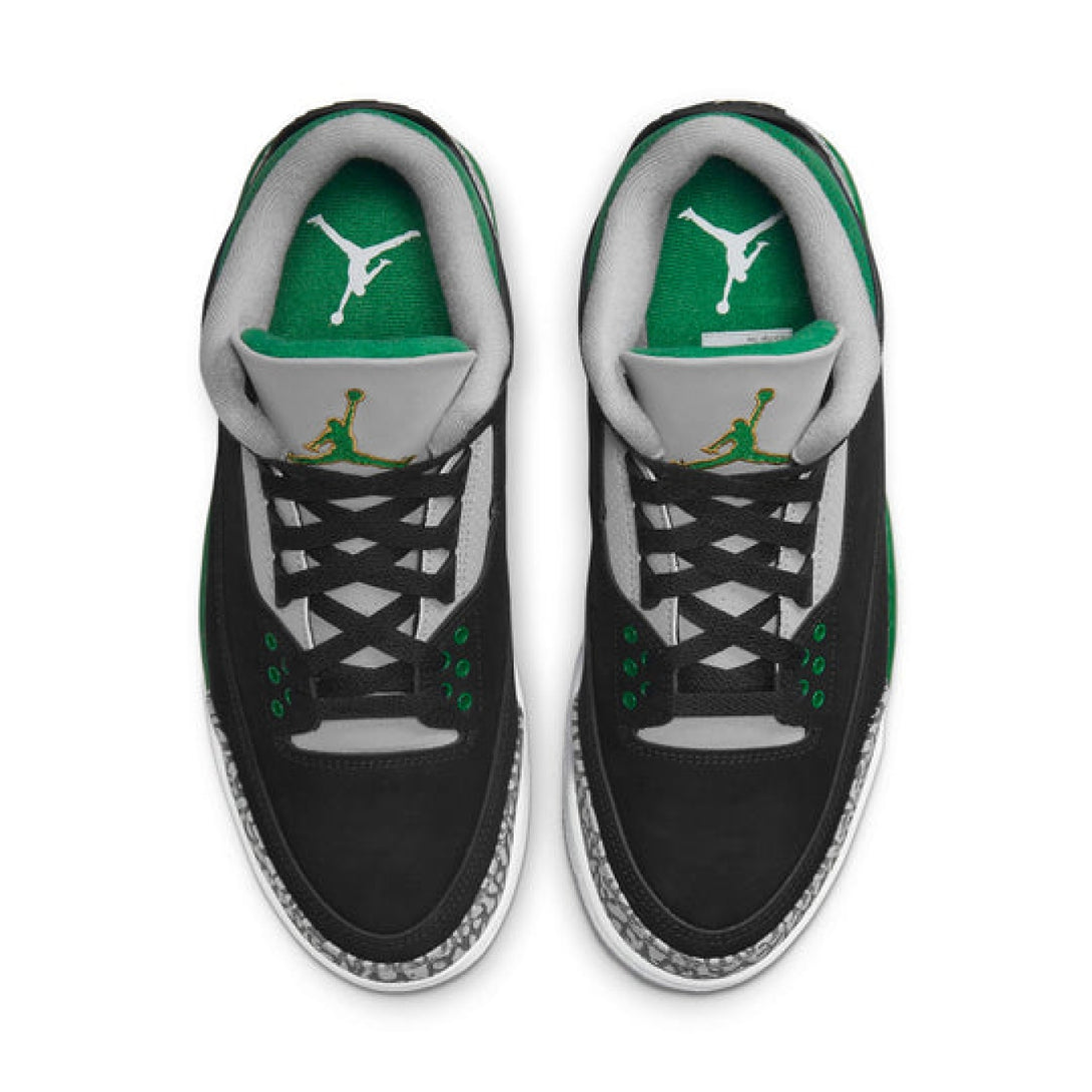Air Jordan 3 Retro 'Pine Green' - Streetwear Fashion - thesclo.com