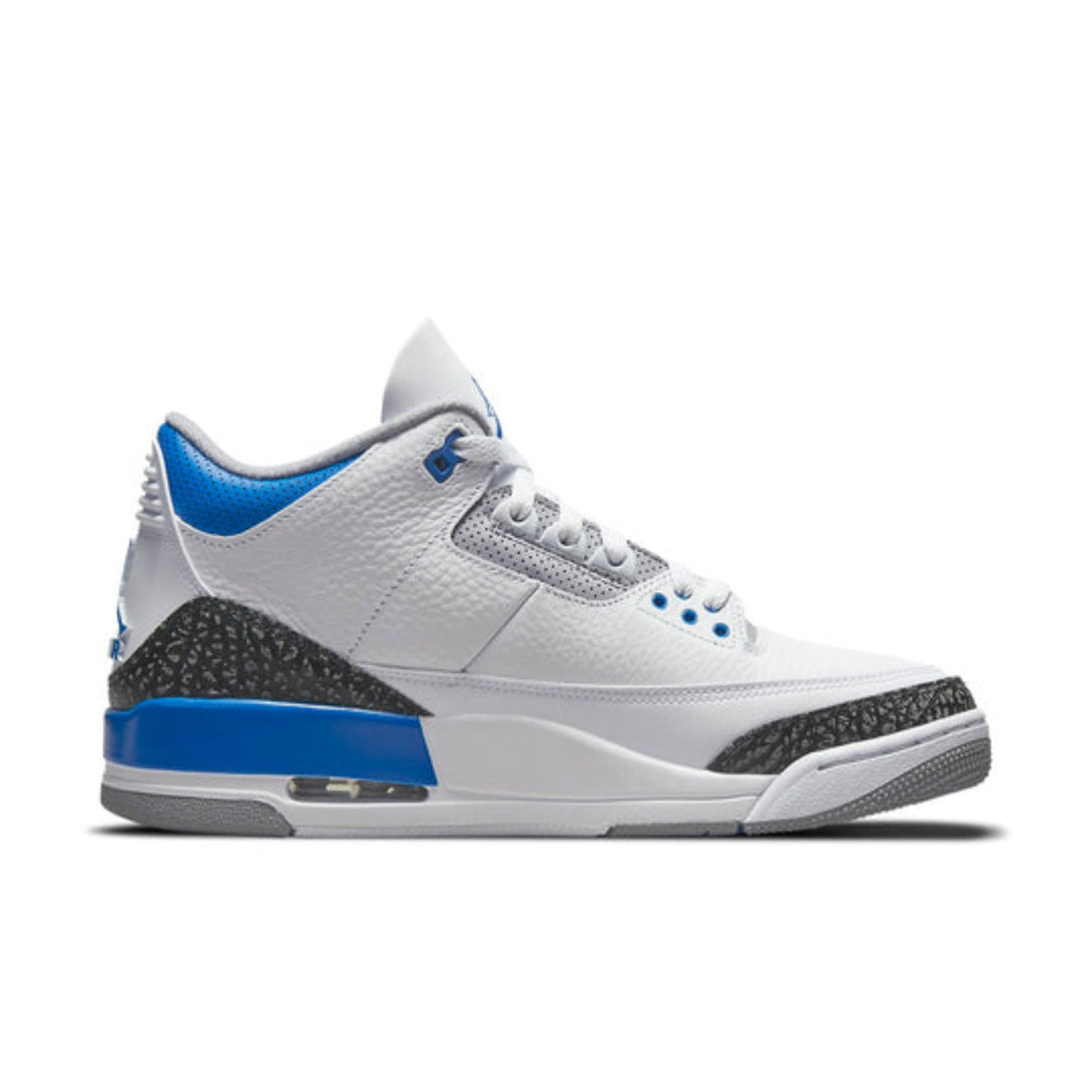 Air Jordan 3 Retro 'Racer Blue' - Streetwear Fashion - thesclo.com