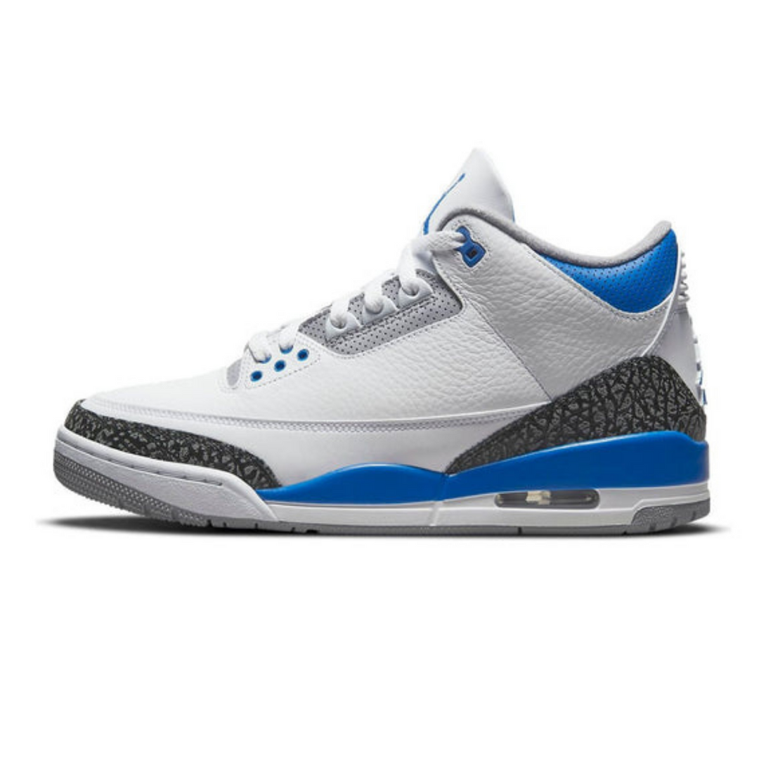 Air Jordan 3 Retro 'Racer Blue' - Streetwear Fashion - thesclo.com