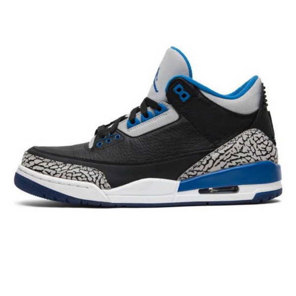 Air Jordan 3 Retro 'Sport Blue' - Streetwear Fashion - thesclo.com