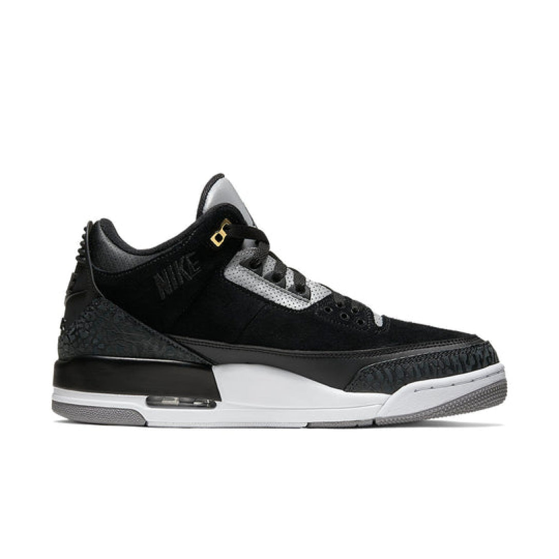 Air Jordan 3 Retro Tinker SP 'Black Cement' - Streetwear Fashion - thesclo.com