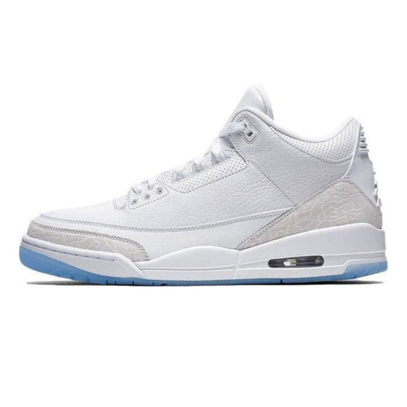 Air Jordan 3 Retro 'Triple White' - Streetwear Fashion - thesclo.com