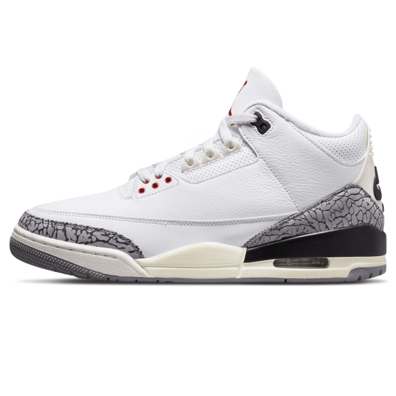 Air Jordan 3 Retro 'White Cement Reimagined' - Streetwear Fashion - thesclo.com