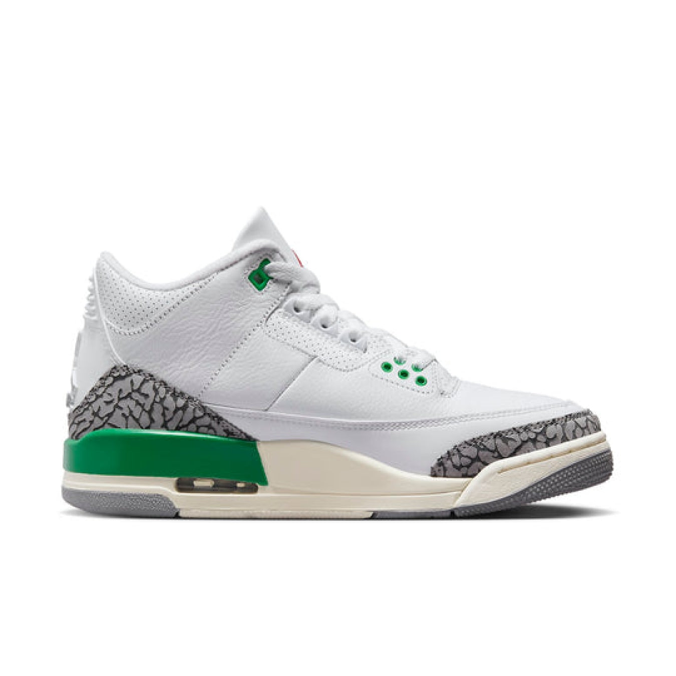 Air Jordan 3 Retro Wmns 'Lucky Green' - Streetwear Fashion - thesclo.com