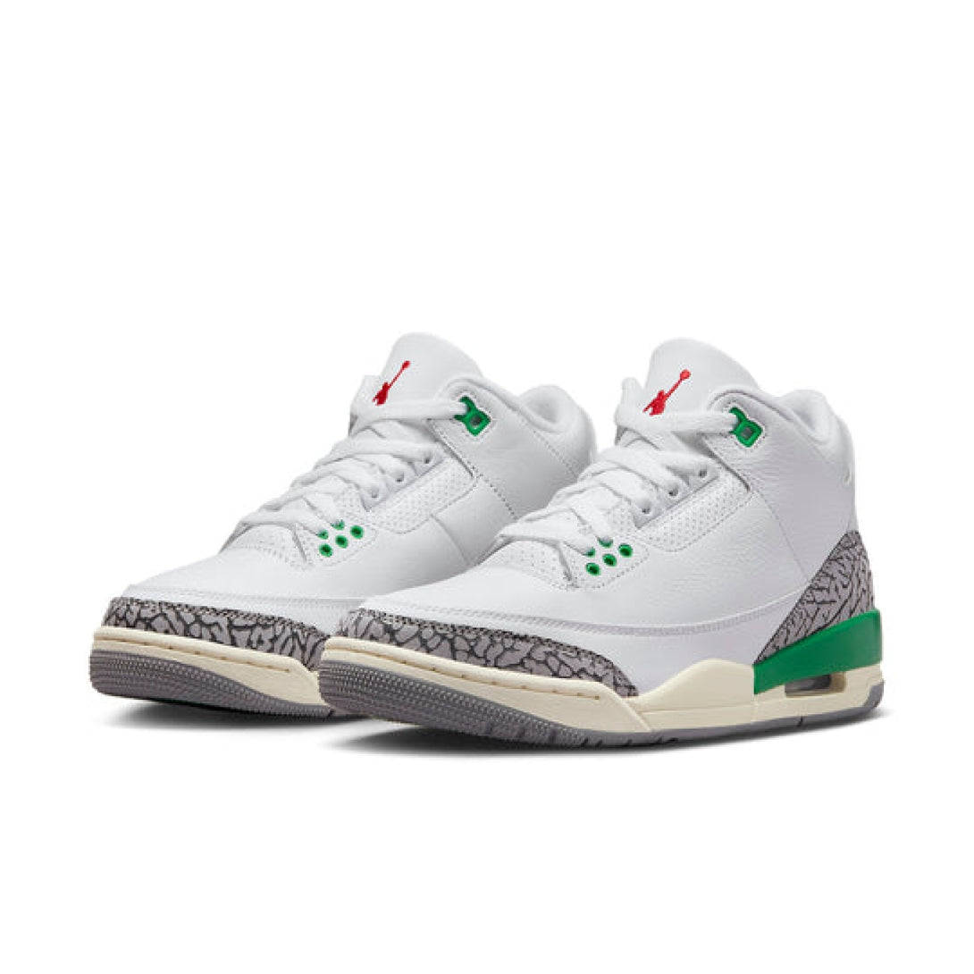 Air Jordan 3 Retro Wmns 'Lucky Green' - Streetwear Fashion - thesclo.com