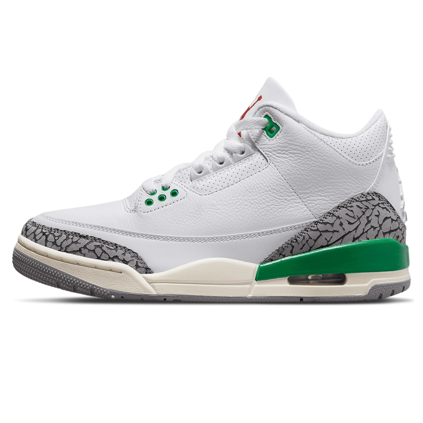 Air Jordan 3 Retro Wmns 'Lucky Green' - Streetwear Fashion - thesclo.com