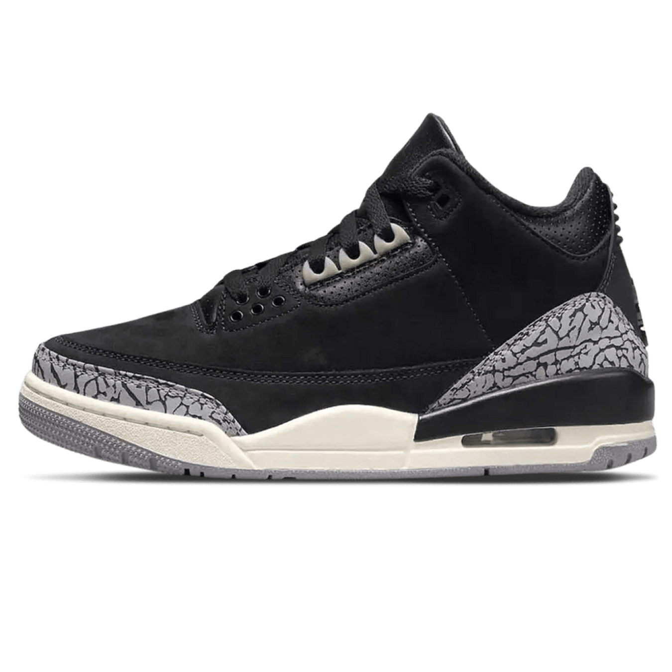 Air Jordan 3 Retro Wmns 'Off Noir - Streetwear Fashion - thesclo.com