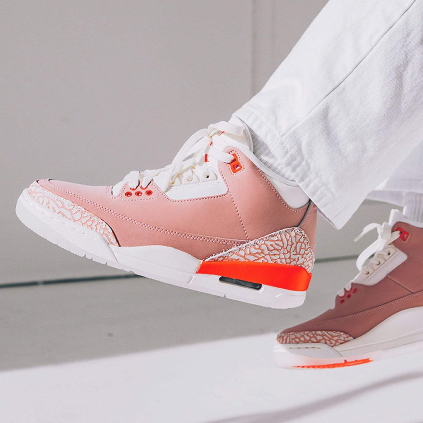 Air Jordan 3 Retro Wmns 'Rust Pink' - Streetwear Fashion - thesclo.com