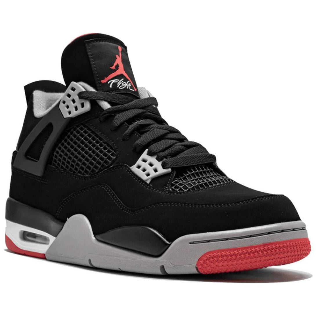 Air Jordan 4 Bred 2019 - Streetwear Fashion - thesclo.com