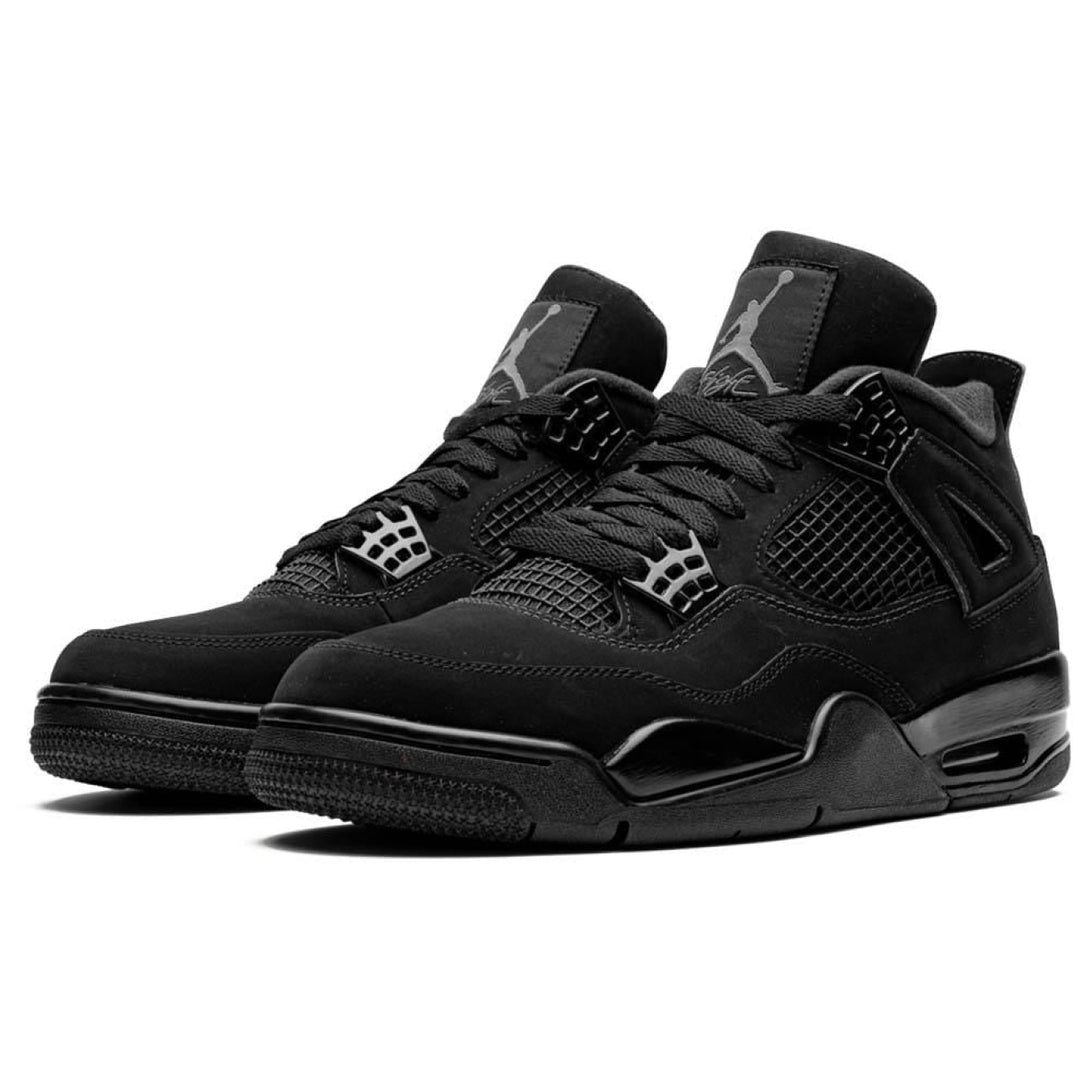 Air Jordan 4 Retro 'Black Cat' 2020 - Streetwear Fashion - thesclo.com