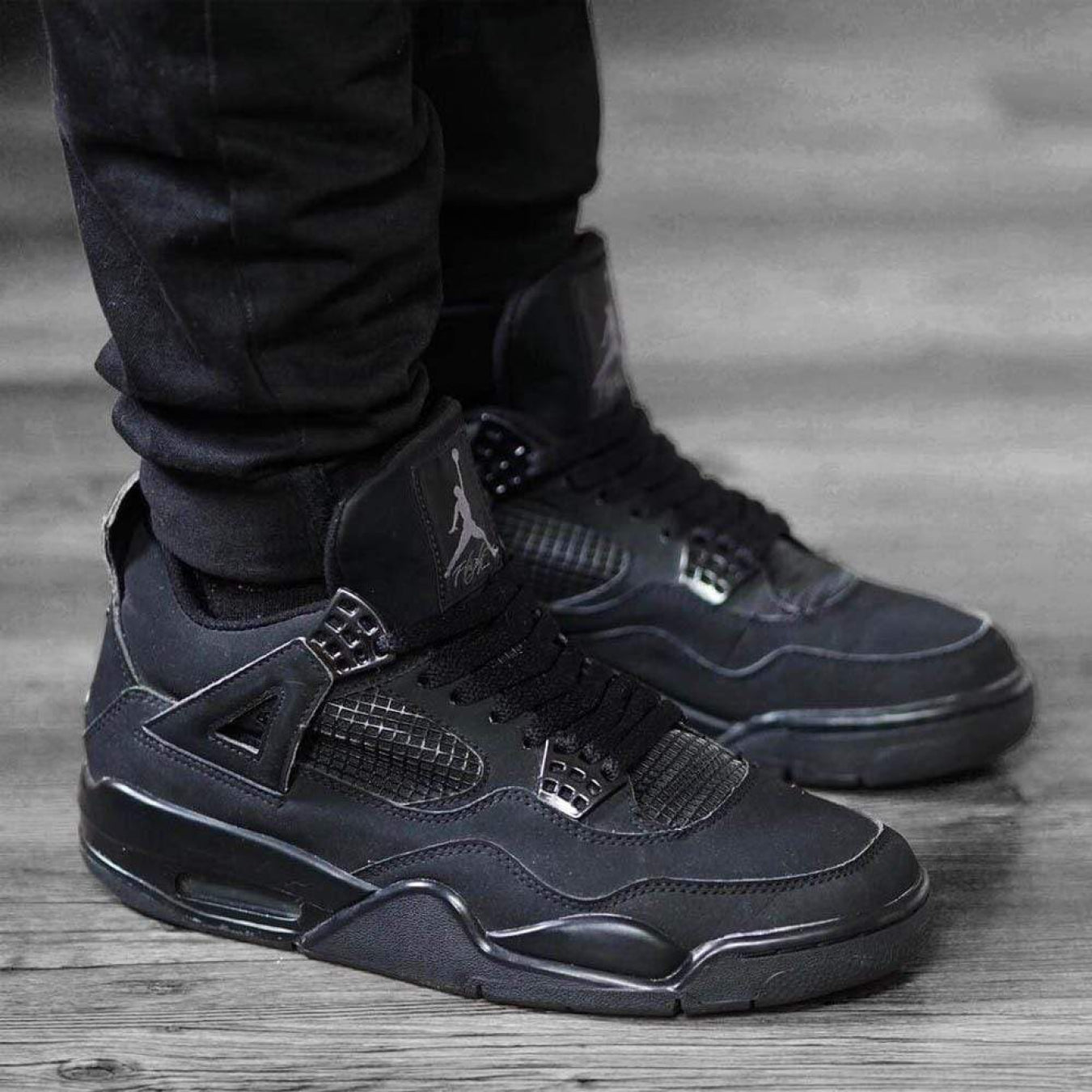 Air Jordan 4 Retro 'Black Cat' 2020 - Streetwear Fashion - thesclo.com