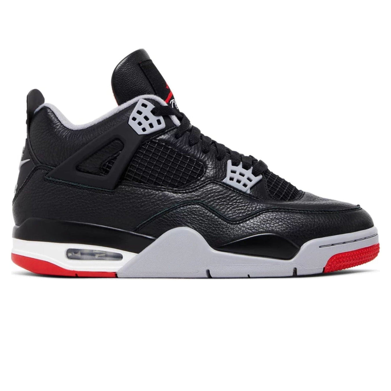 Air Jordan 4 Retro 'Bred Reimagined' - Streetwear Fashion - thesclo.com