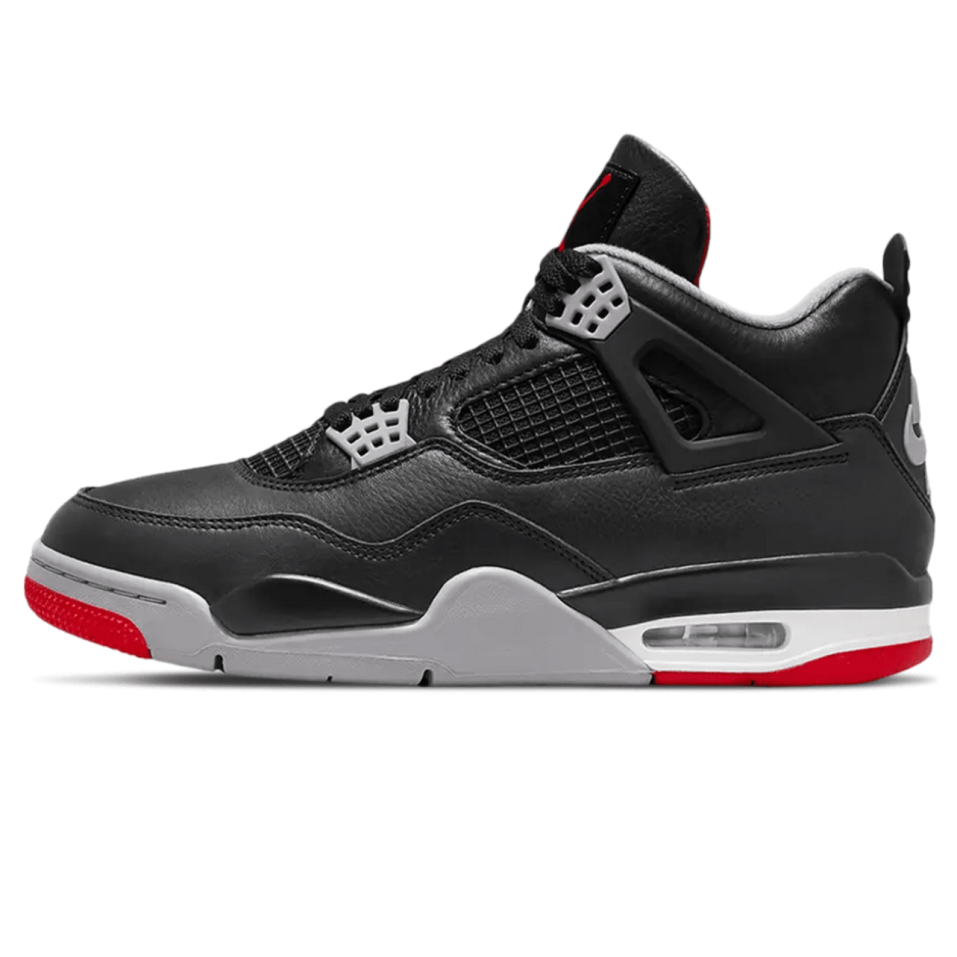 Air Jordan 4 Retro 'Bred Reimagined' - Streetwear Fashion - thesclo.com