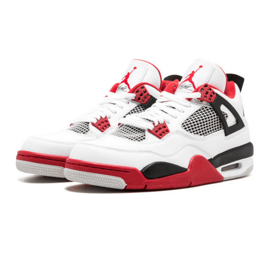 Air Jordan 4 Retro 'Fire Red' 2012 - Streetwear Fashion - thesclo.com