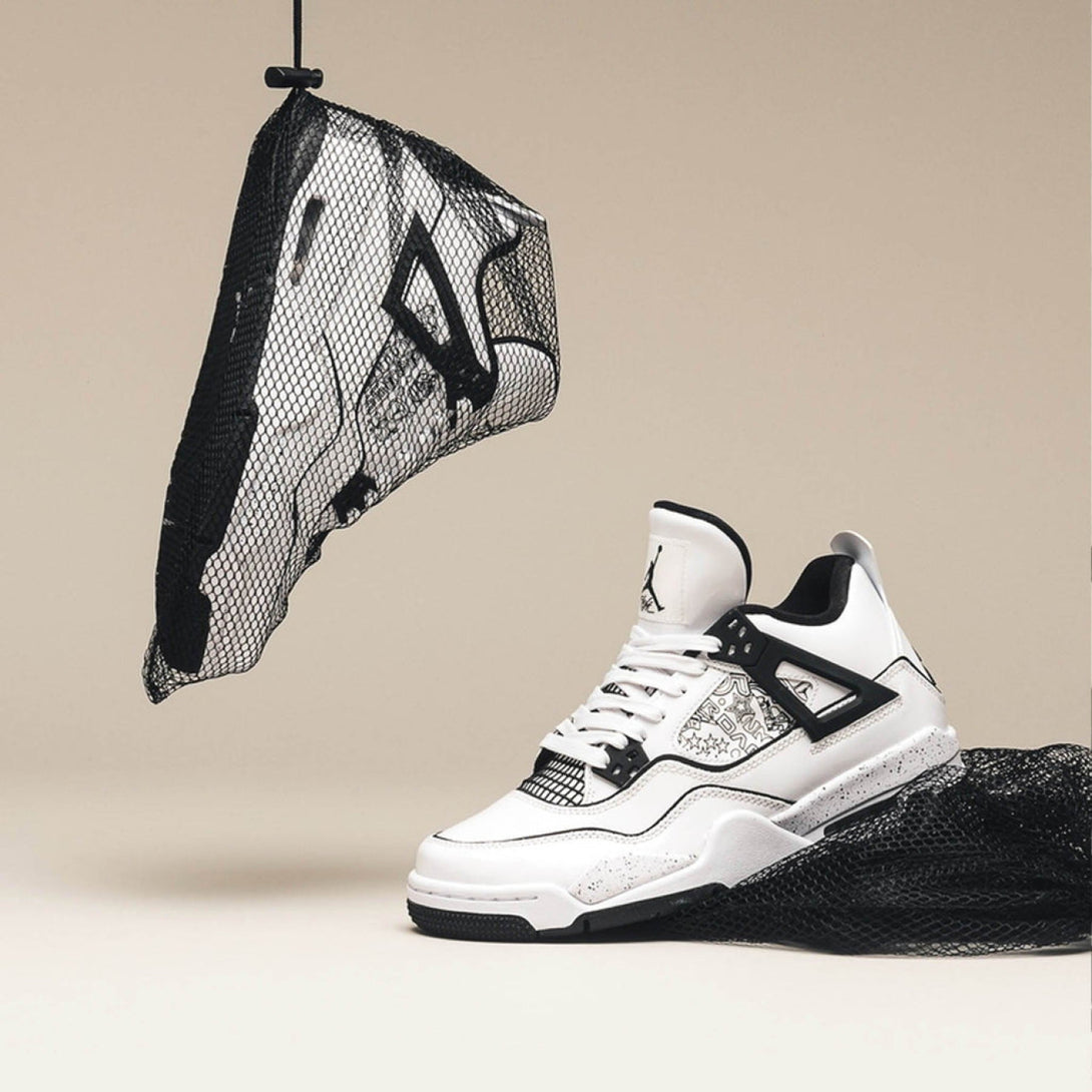 Air Jordan 4 Retro GS 'DIY' - Streetwear Fashion - thesclo.com