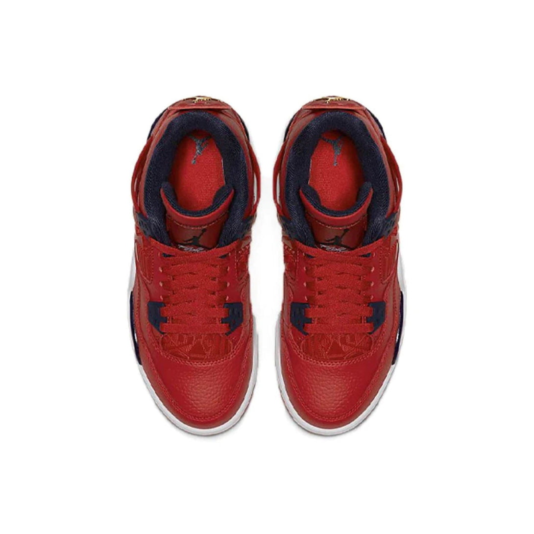 Air Jordan 4 Retro GS 'FIBA' - Streetwear Fashion - thesclo.com