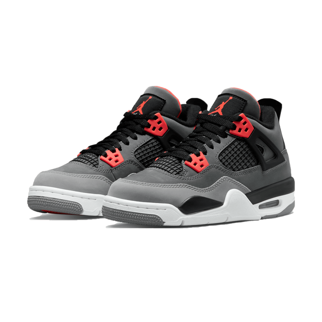 Air Jordan 4 Retro GS 'Infrared' - Streetwear Fashion - thesclo.com