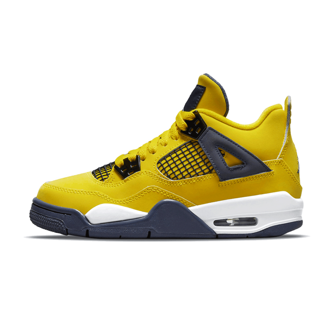 Air Jordan 4 Retro GS 'Lightning' 2021 - Streetwear Fashion - thesclo.com