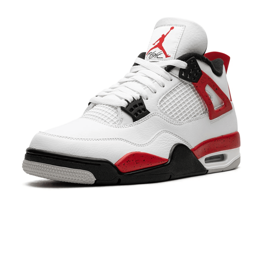 Air Jordan 4 Retro GS 'Red Cement' - Streetwear Fashion - thesclo.com