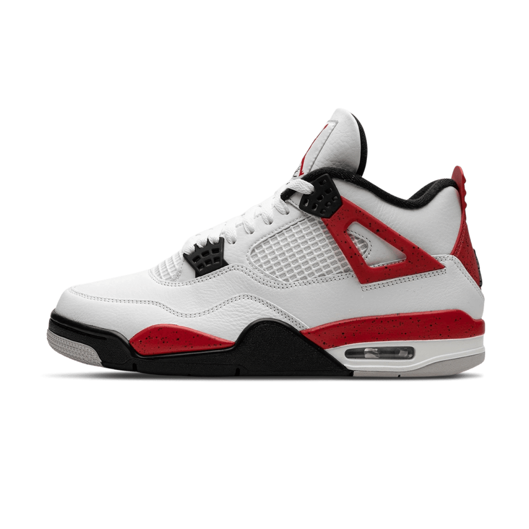 Air Jordan 4 Retro GS 'Red Cement' - Streetwear Fashion - thesclo.com