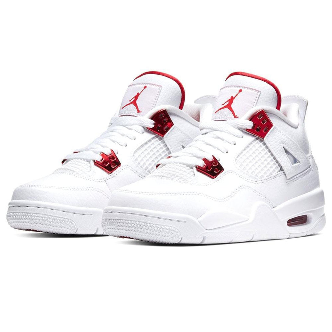 Air Jordan 4 Retro GS 'Red Metallic' - Streetwear Fashion - thesclo.com