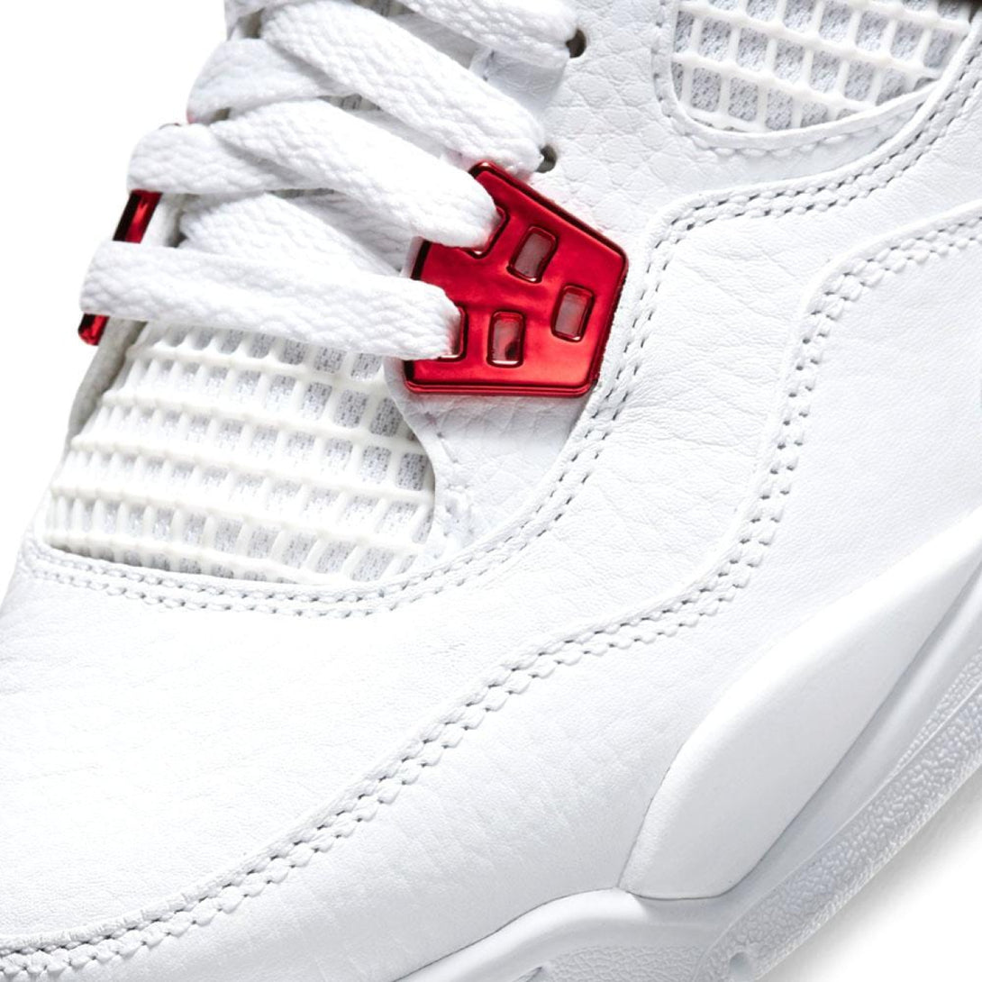 Air Jordan 4 Retro GS 'Red Metallic' - Streetwear Fashion - thesclo.com