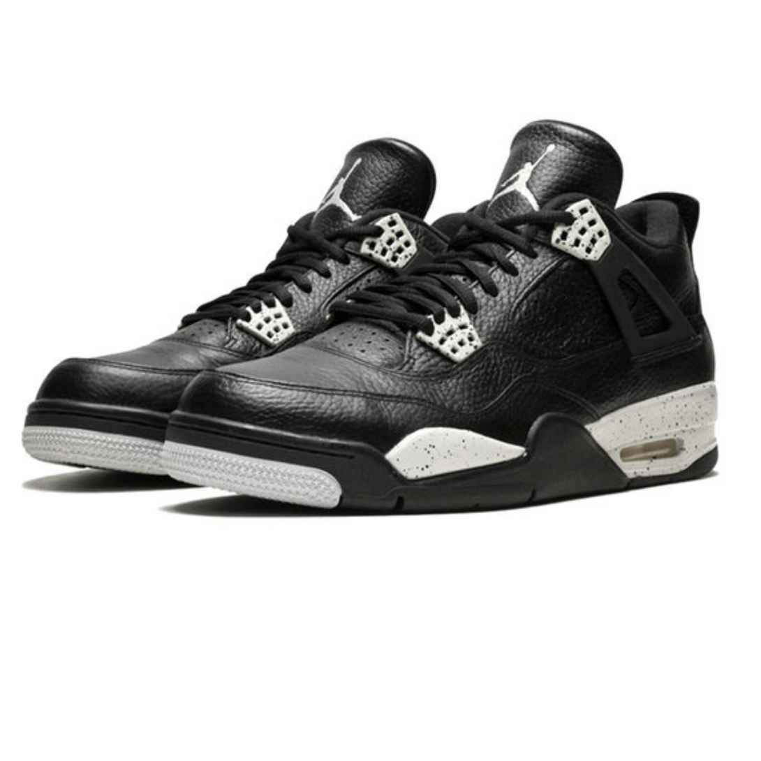 Air Jordan 4 Retro LS 'Oreo' - Streetwear Fashion - thesclo.com