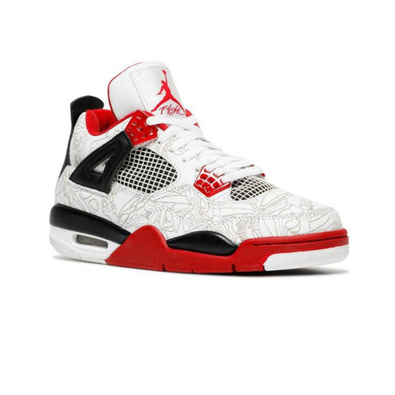 Air Jordan 4 Retro 'Laser' 2005 - Streetwear Fashion - thesclo.com