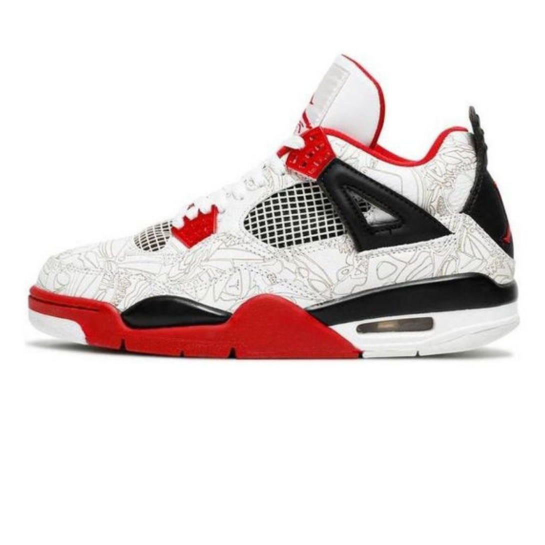 Air Jordan 4 Retro 'Laser' 2005 - Streetwear Fashion - thesclo.com