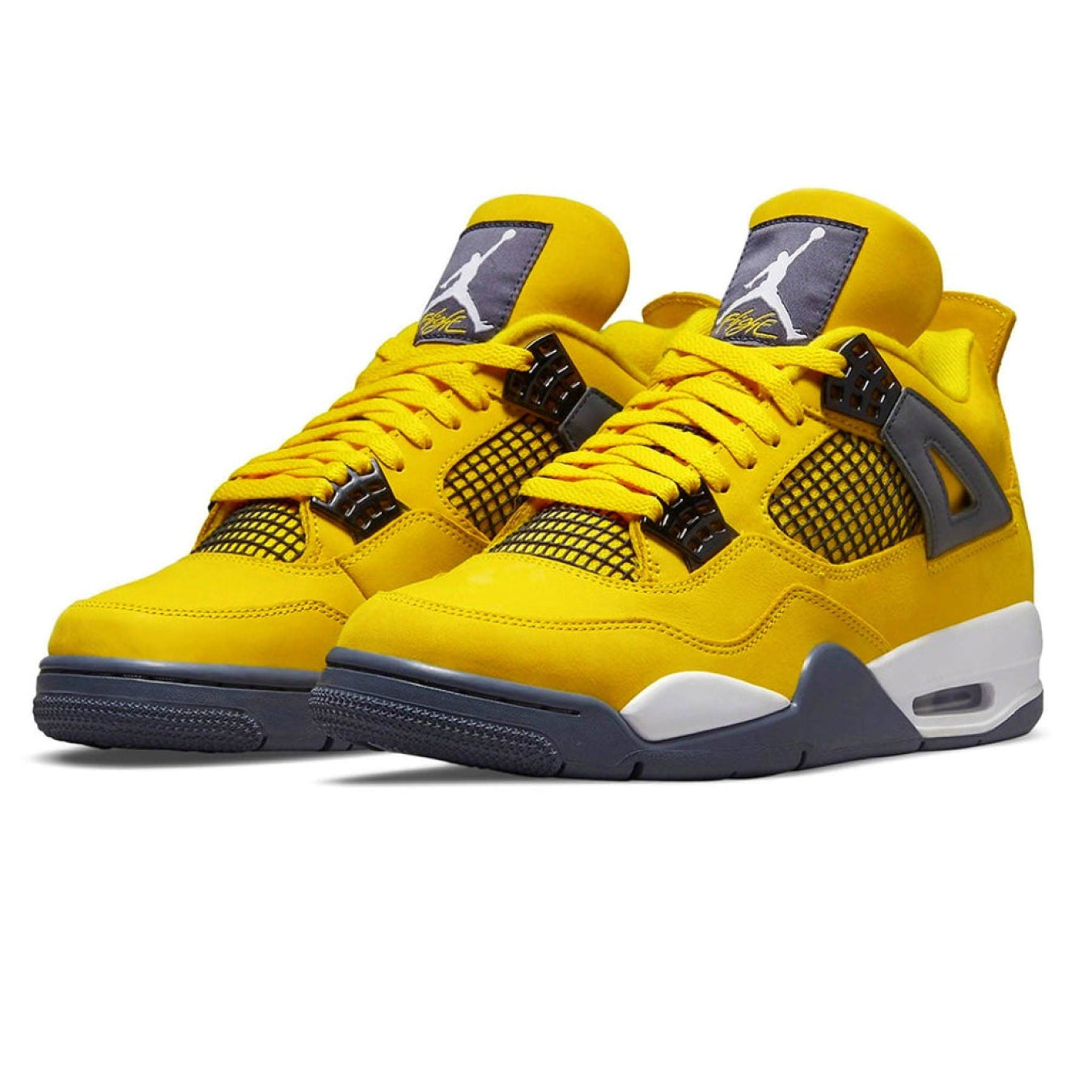 Air Jordan 4 Retro 'Lightning' 2021 - Streetwear Fashion - thesclo.com