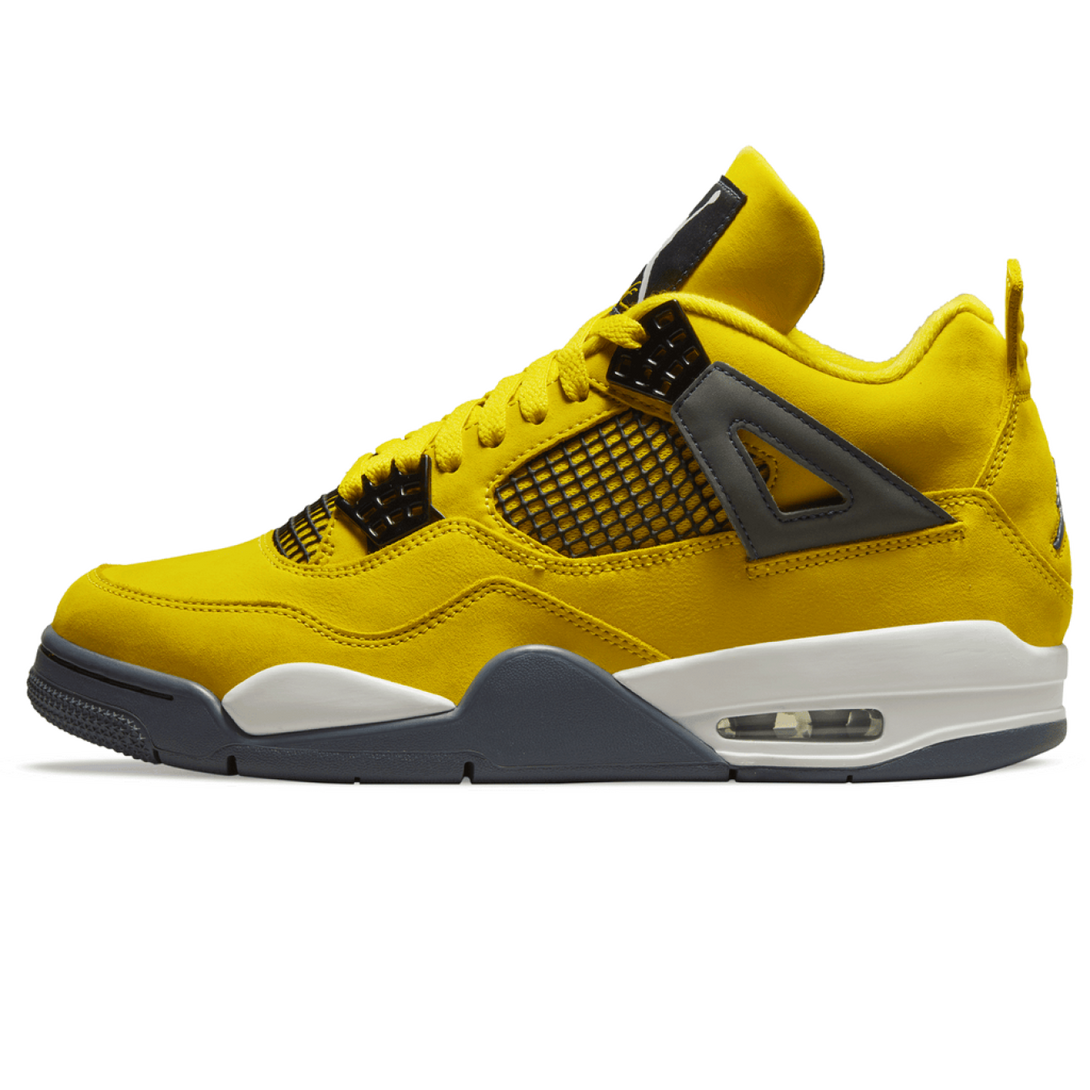 Air Jordan 4 Retro 'Lightning' 2021 - Streetwear Fashion - thesclo.com