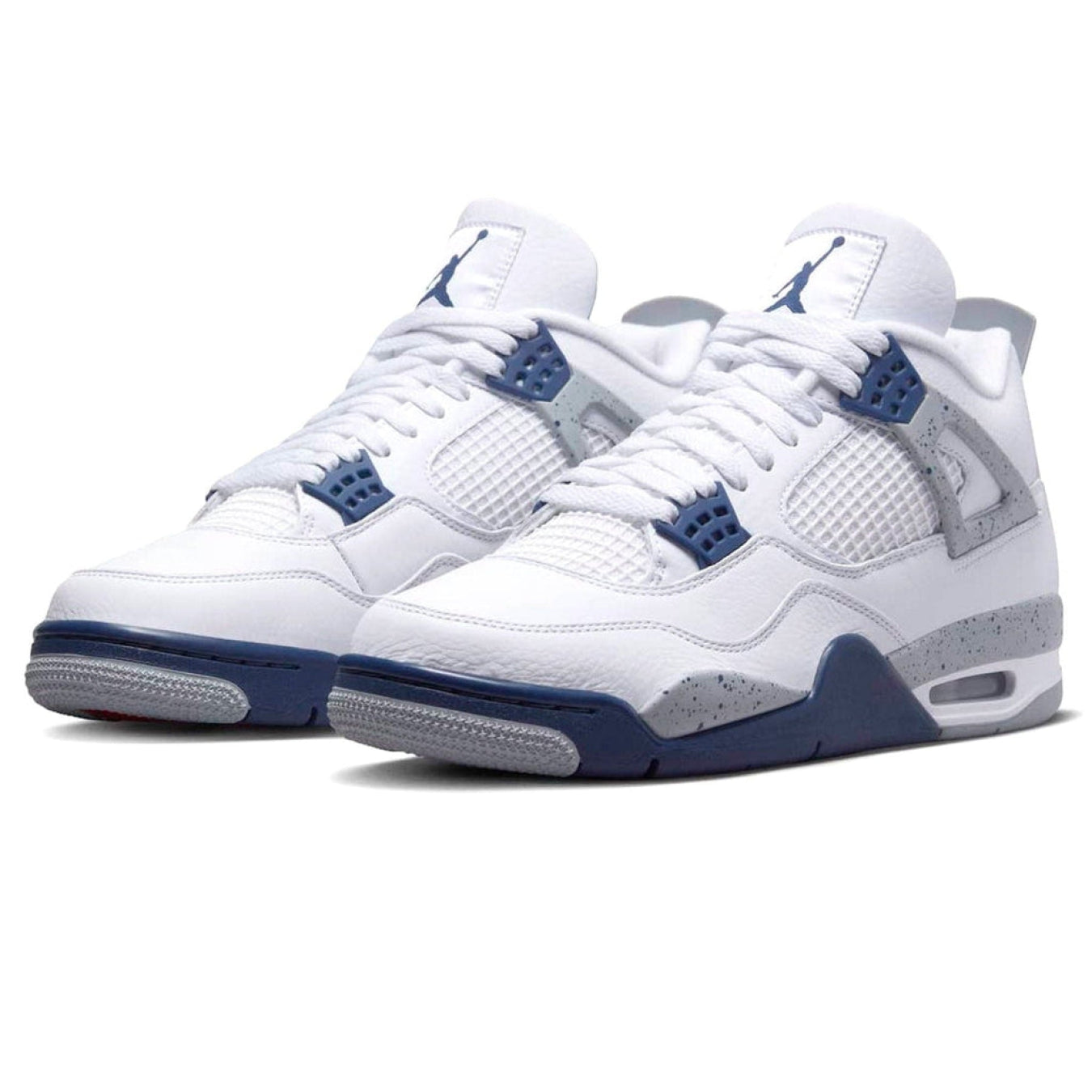 Air Jordan 4 Retro 'Midnight Navy' - Streetwear Fashion - thesclo.com