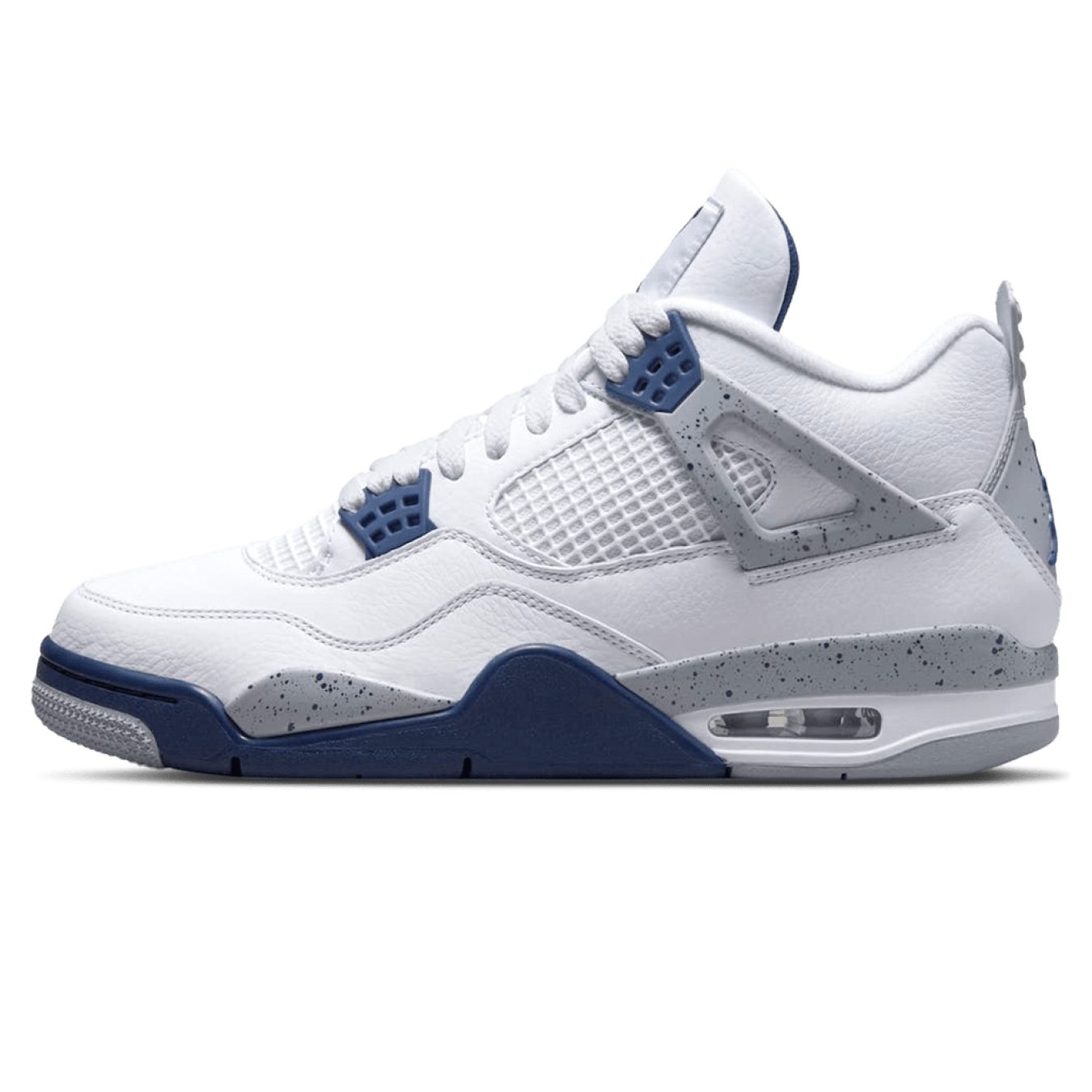 Air Jordan 4 Retro 'Midnight Navy' - Streetwear Fashion - thesclo.com