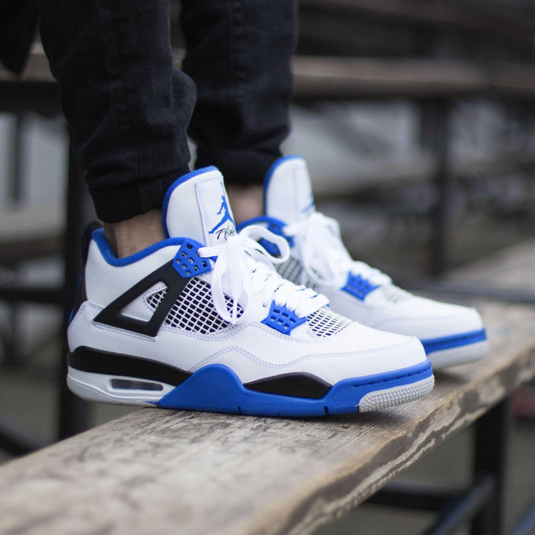 Air Jordan 4 Retro 'Motorsports' - Streetwear Fashion - thesclo.com