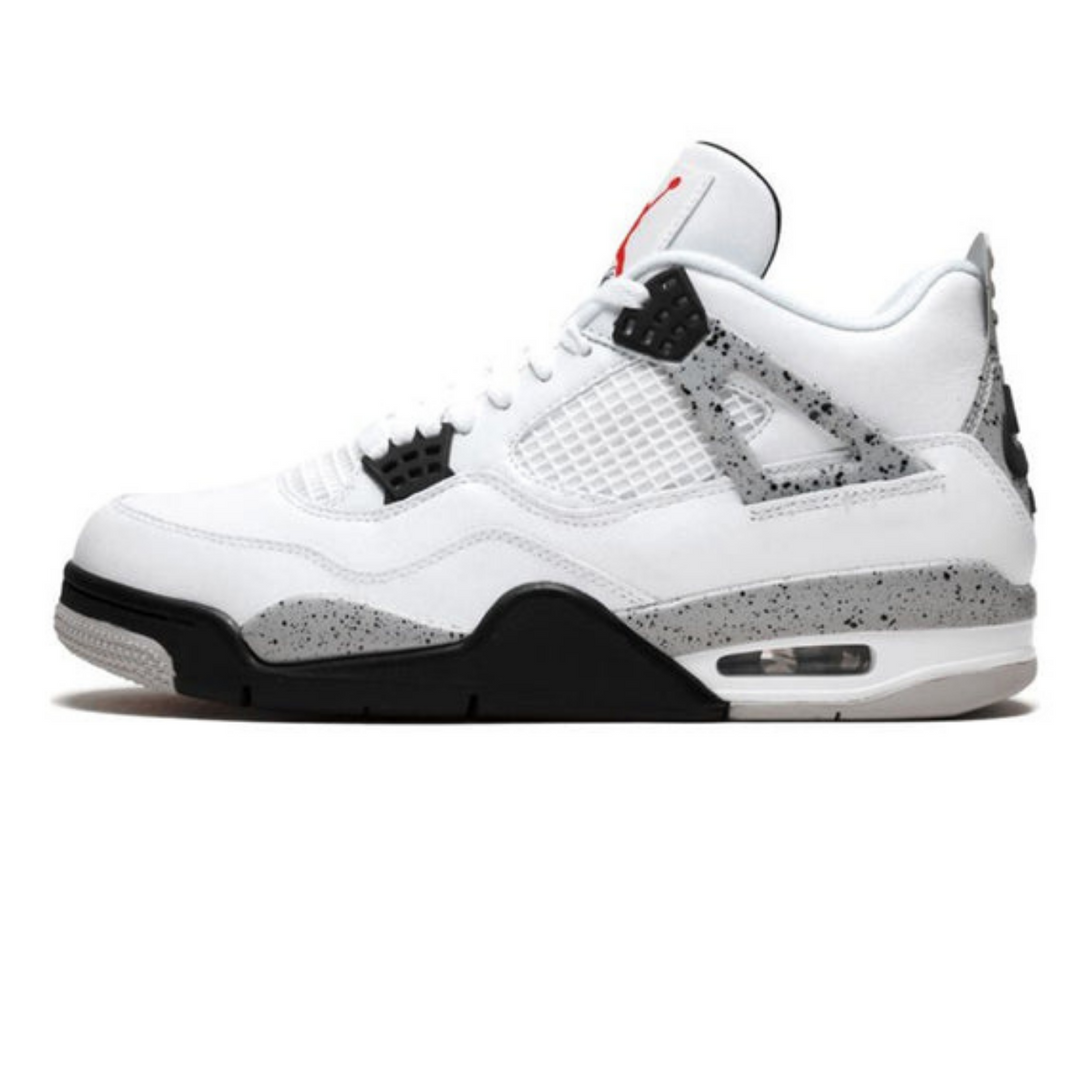 Air Jordan 4 Retro OG 'White Cement' - Streetwear Fashion - thesclo.com