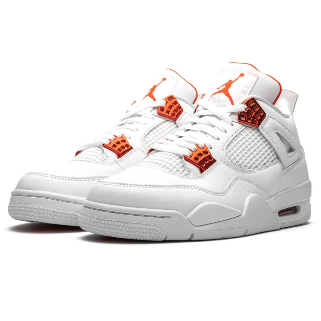 Air Jordan 4 Retro 'Orange Metallic' - Streetwear Fashion - thesclo.com