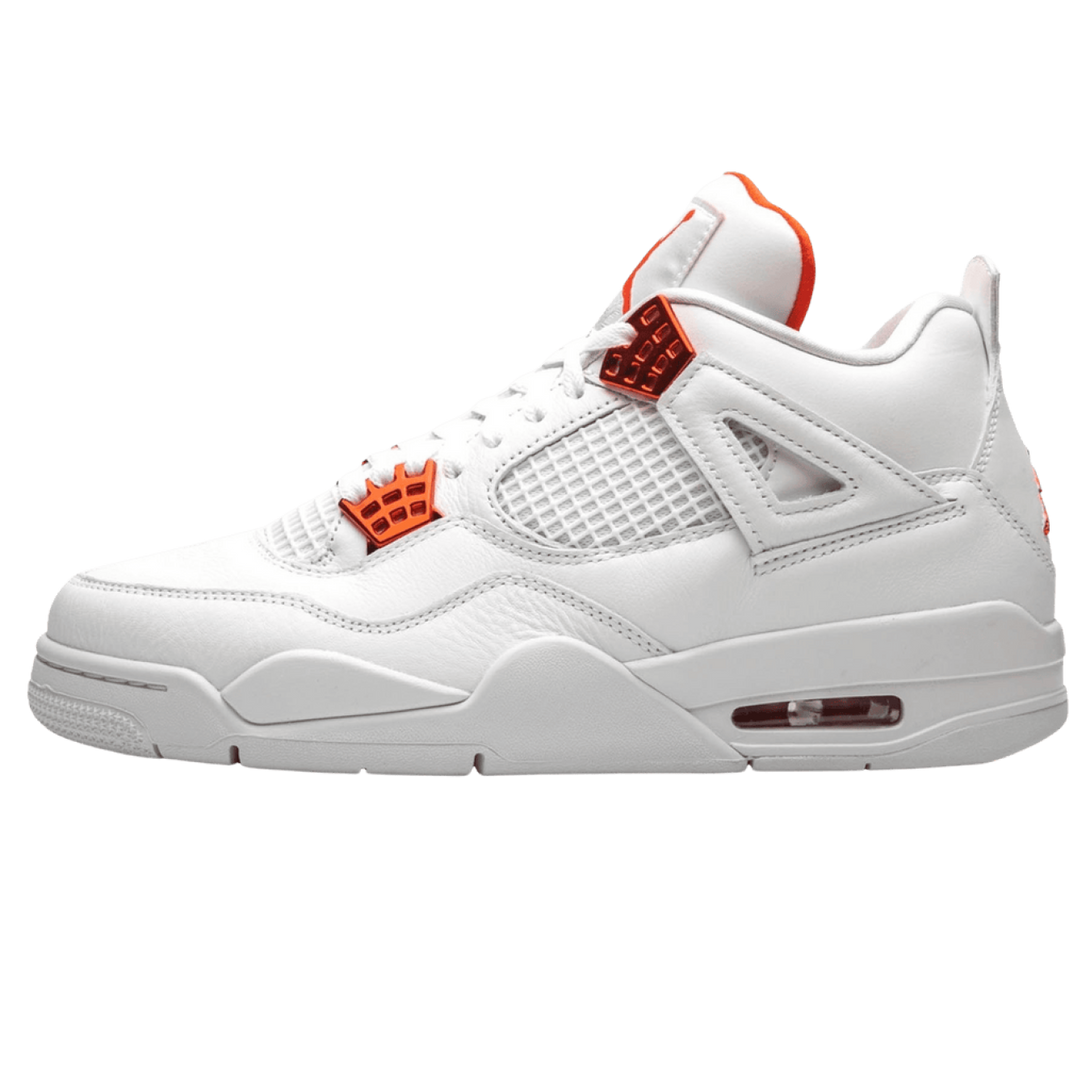 Air Jordan 4 Retro 'Orange Metallic' - Streetwear Fashion - thesclo.com