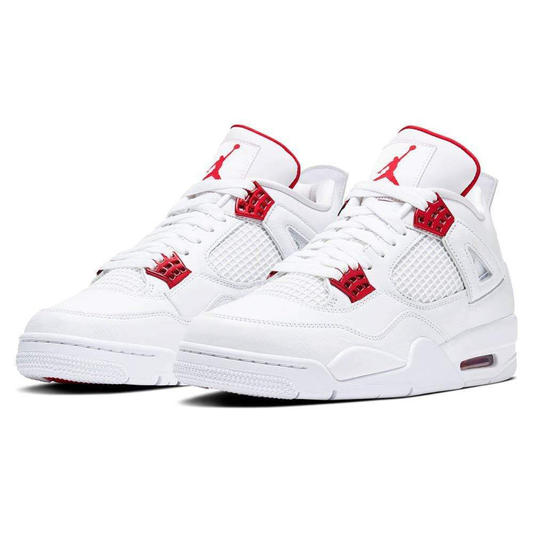 Air Jordan 4 Retro 'Red Metallic' - Streetwear Fashion - thesclo.com