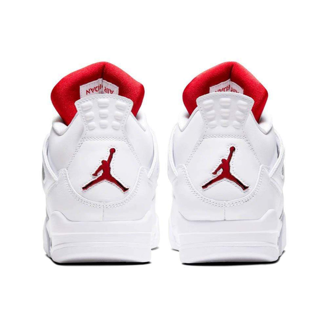 Air Jordan 4 Retro 'Red Metallic' - Streetwear Fashion - thesclo.com