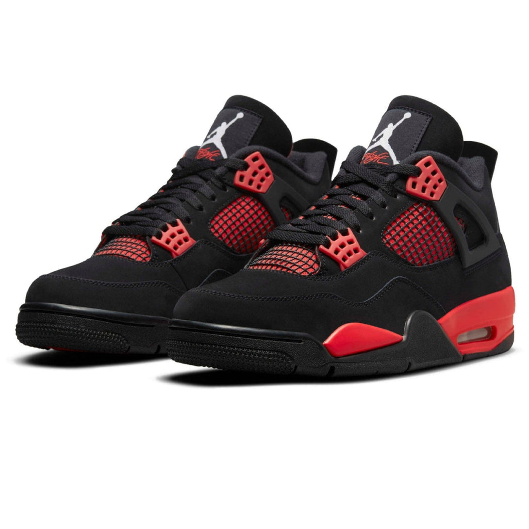 Air Jordan 4 Retro 'Red Thunder' - Streetwear Fashion - thesclo.com