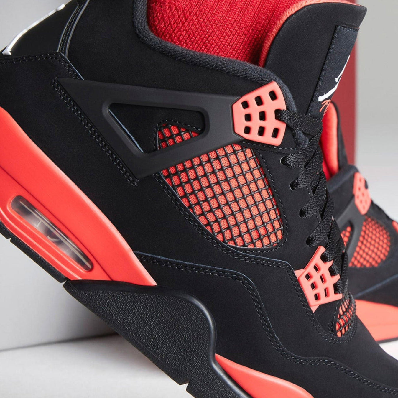 Air Jordan 4 Retro 'Red Thunder' - Streetwear Fashion - thesclo.com