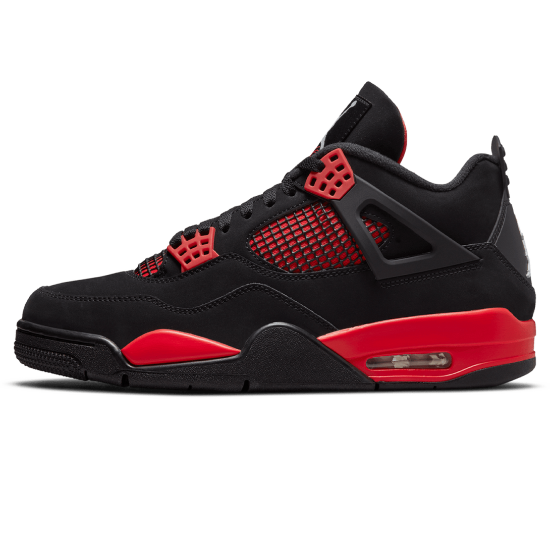 Air Jordan 4 Retro 'Red Thunder' - Streetwear Fashion - thesclo.com