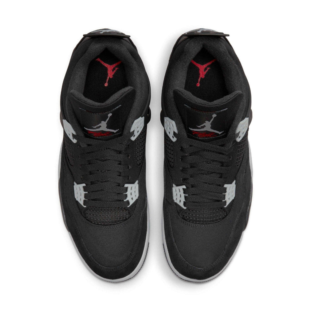 Air Jordan 4 Retro SE 'Black Canvas' - Streetwear Fashion - thesclo.com