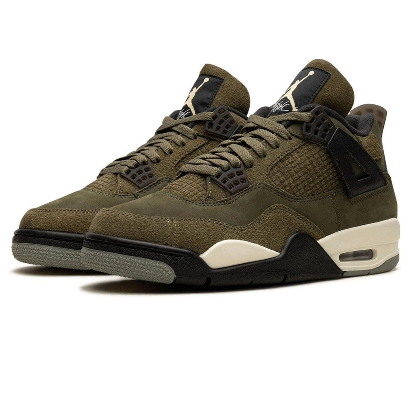 Air Jordan 4 Retro SE 'Craft - Olive' - Streetwear Fashion - thesclo.com