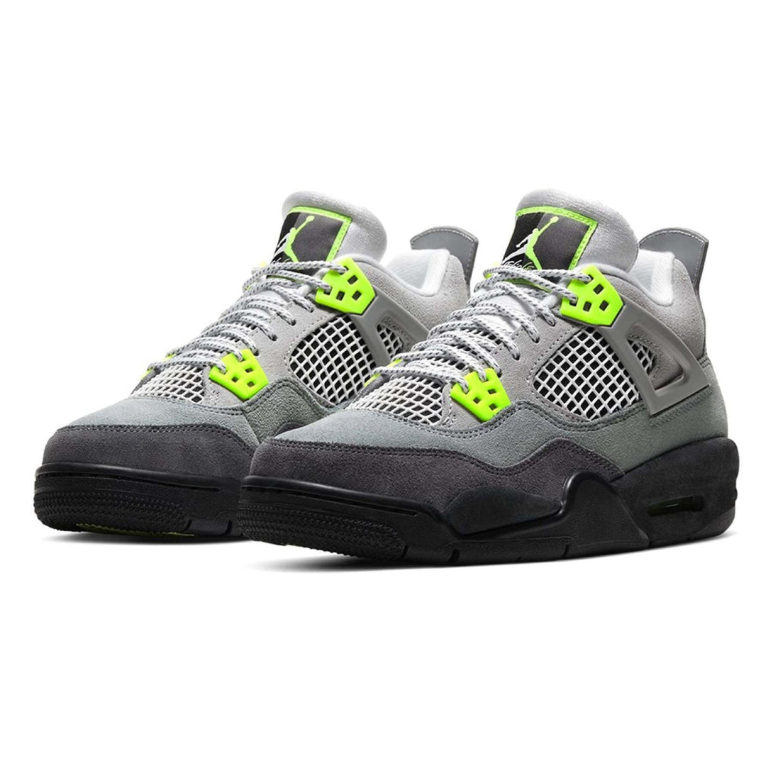 Air Jordan 4 Retro SE GS 'Neon 95' - Streetwear Fashion - thesclo.com