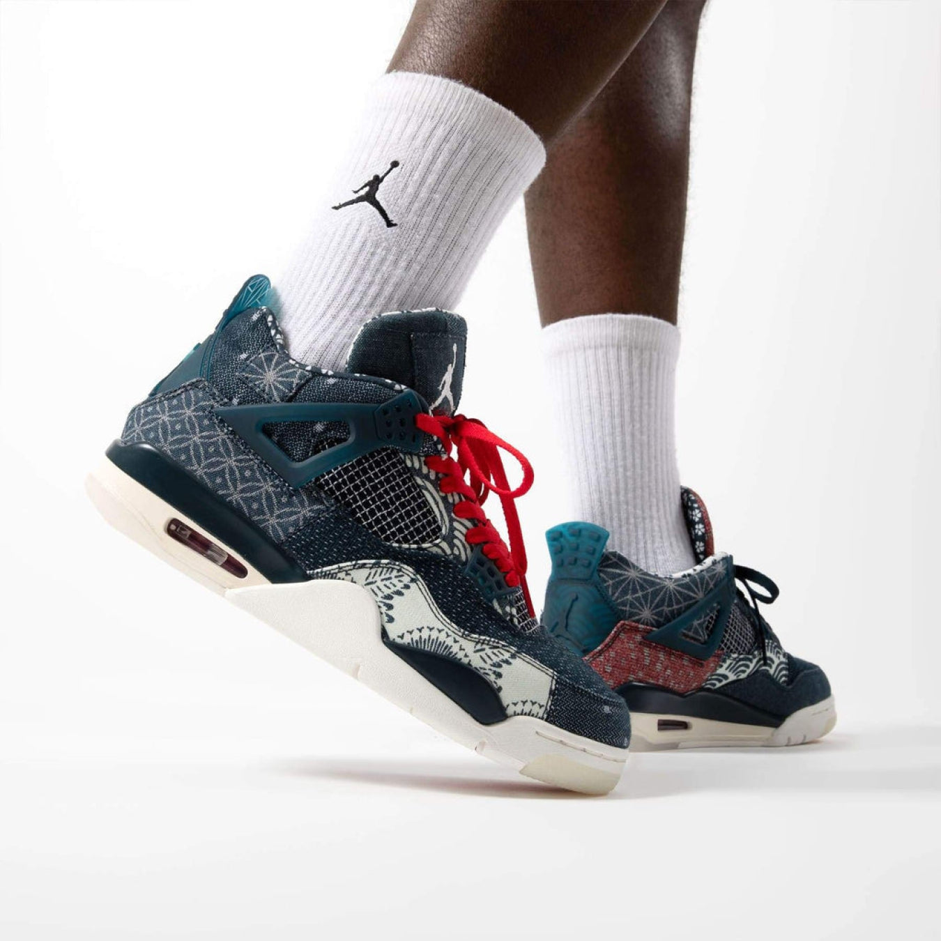 Air Jordan 4 Retro SE 'Sashiko' - Streetwear Fashion - thesclo.com