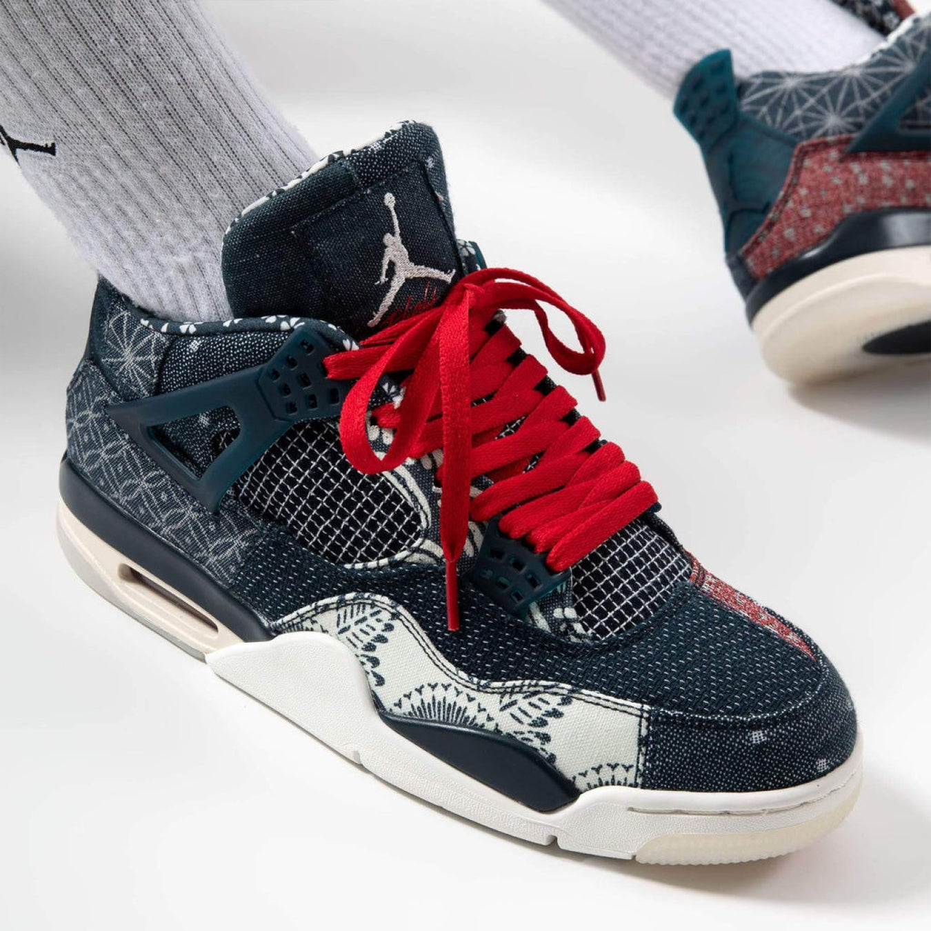 Air Jordan 4 Retro SE 'Sashiko' - Streetwear Fashion - thesclo.com