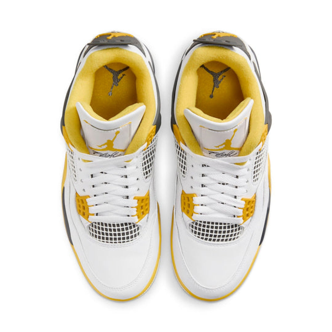 Air Jordan 4 Retro 'Vivid Sulfur' - Streetwear Fashion - thesclo.com